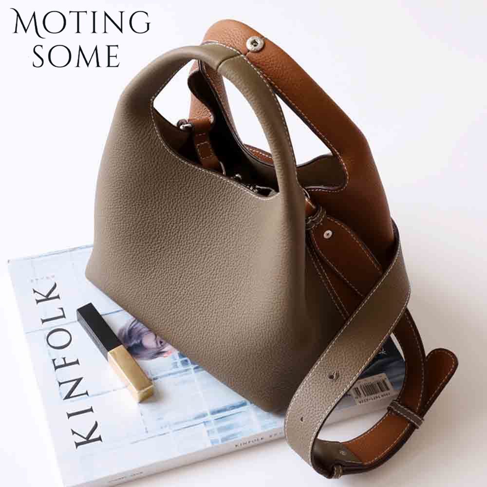 Luxury Bag Collection - Motingsome Patchwork Stijl Vrouwen Emmer Tas