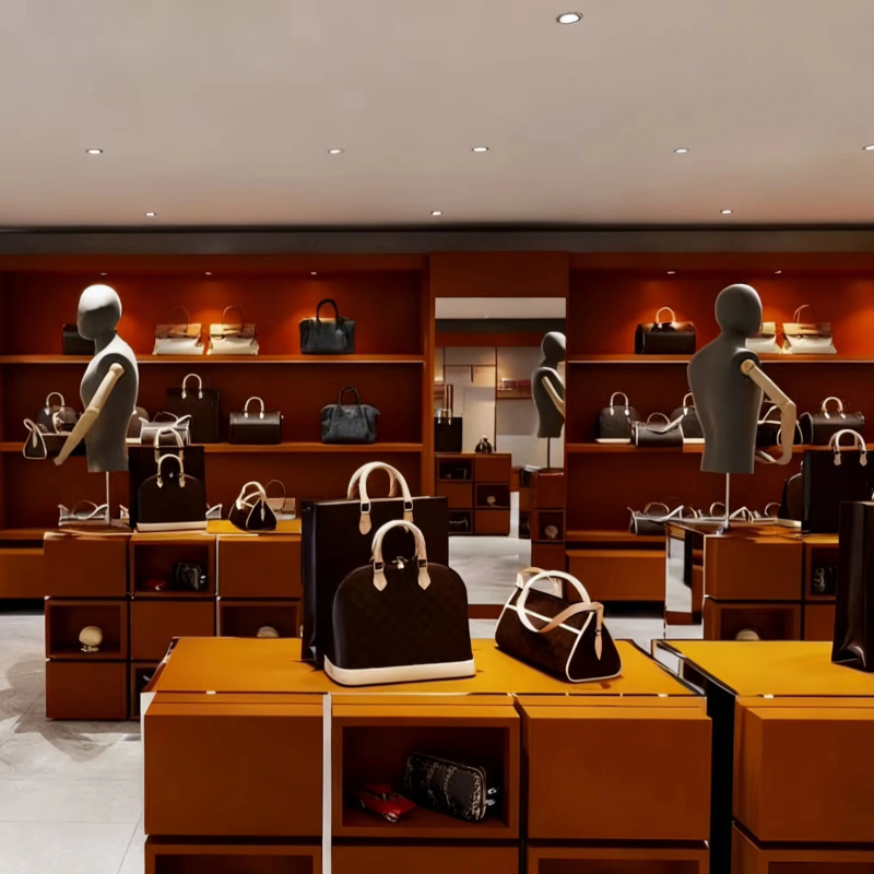 Luxury Bags In Store - Kwalitatieve winkelinrichting voor handtassen, interieurontwerp voor