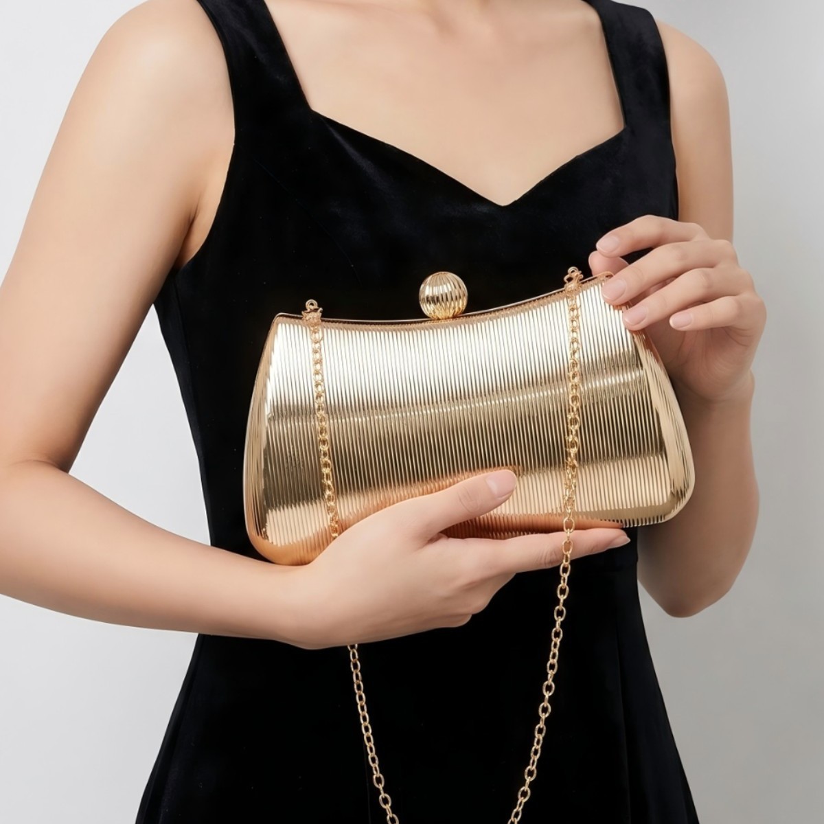 Luxury Bags Gold - Damesmode Temperament Elegante Handtas Diner Tas