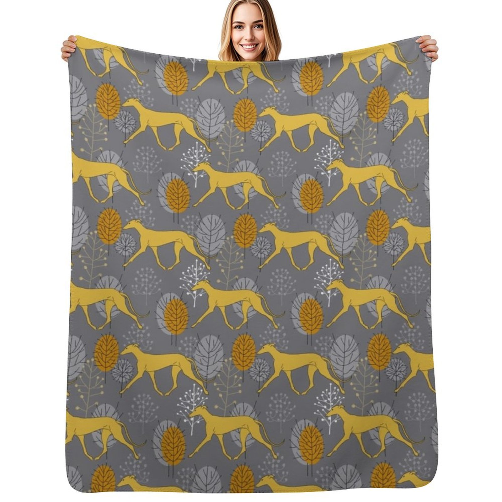 Luxury Bags Yellow - Gele galgos-trotter Plaid Kerstcadeaus Slaapzak cosplay
