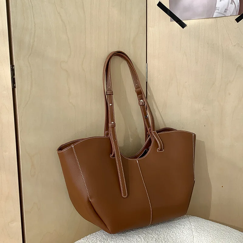Luxury Bag Collection - Vintage Dameshandtas Grote Capaciteit Draagbare Winkel-Schoudertas