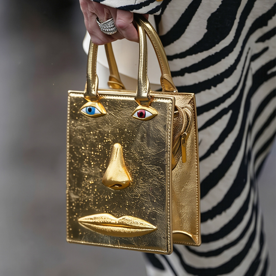 Gezichtstas Dames Hoge kwalite - Luxury Bags Gold recensie en prijs