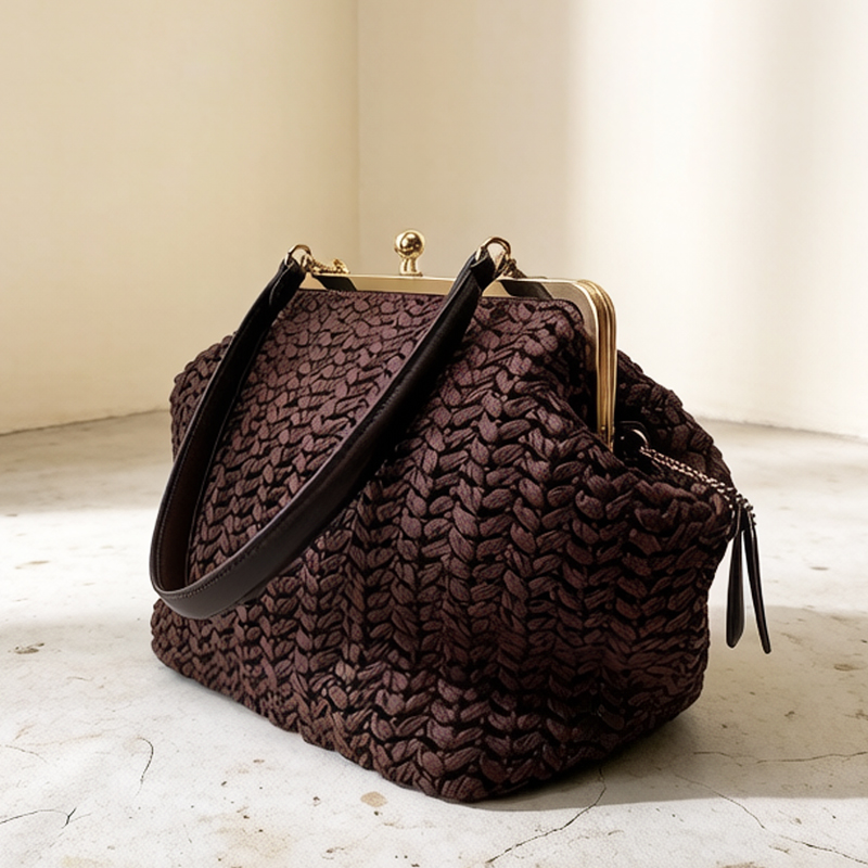Handgeweven Kisslock Frame Sch - Luxury Bag Collection recensie en prijs