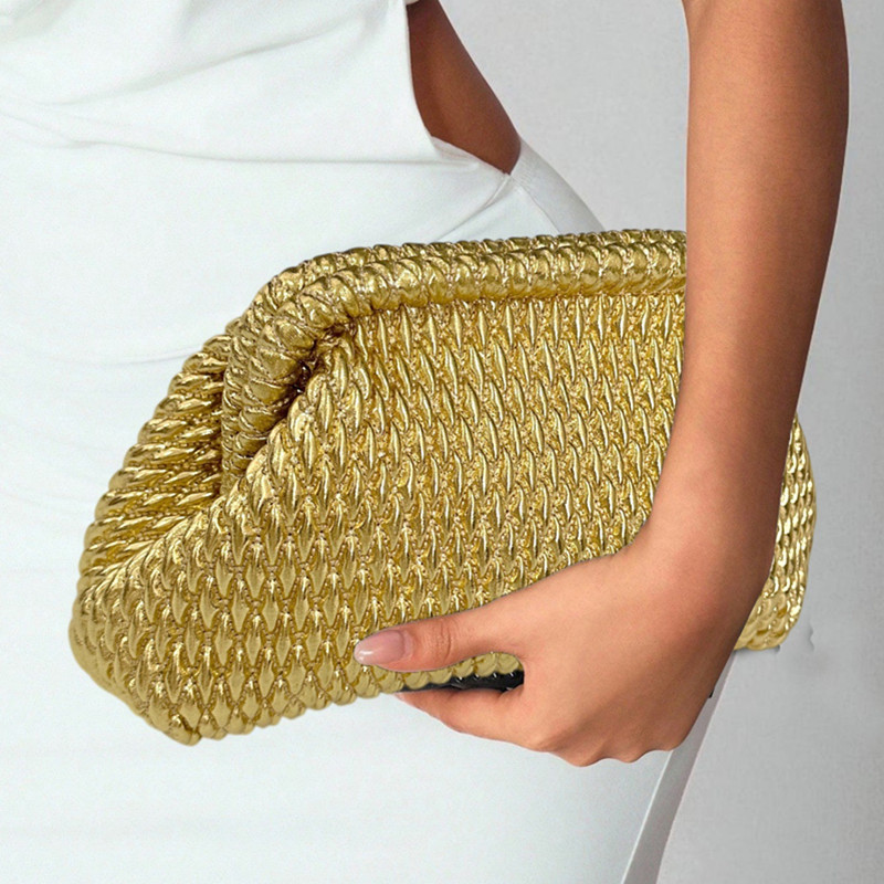 Luxe handgeweven gouden touwta - Luxury Bags Gold recensie en prijs