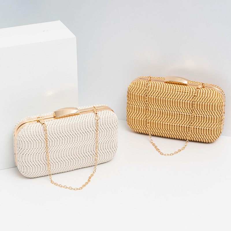 Casual Stro Damestas Gele Clut - Luxury Bags Yellow recensie en prijs