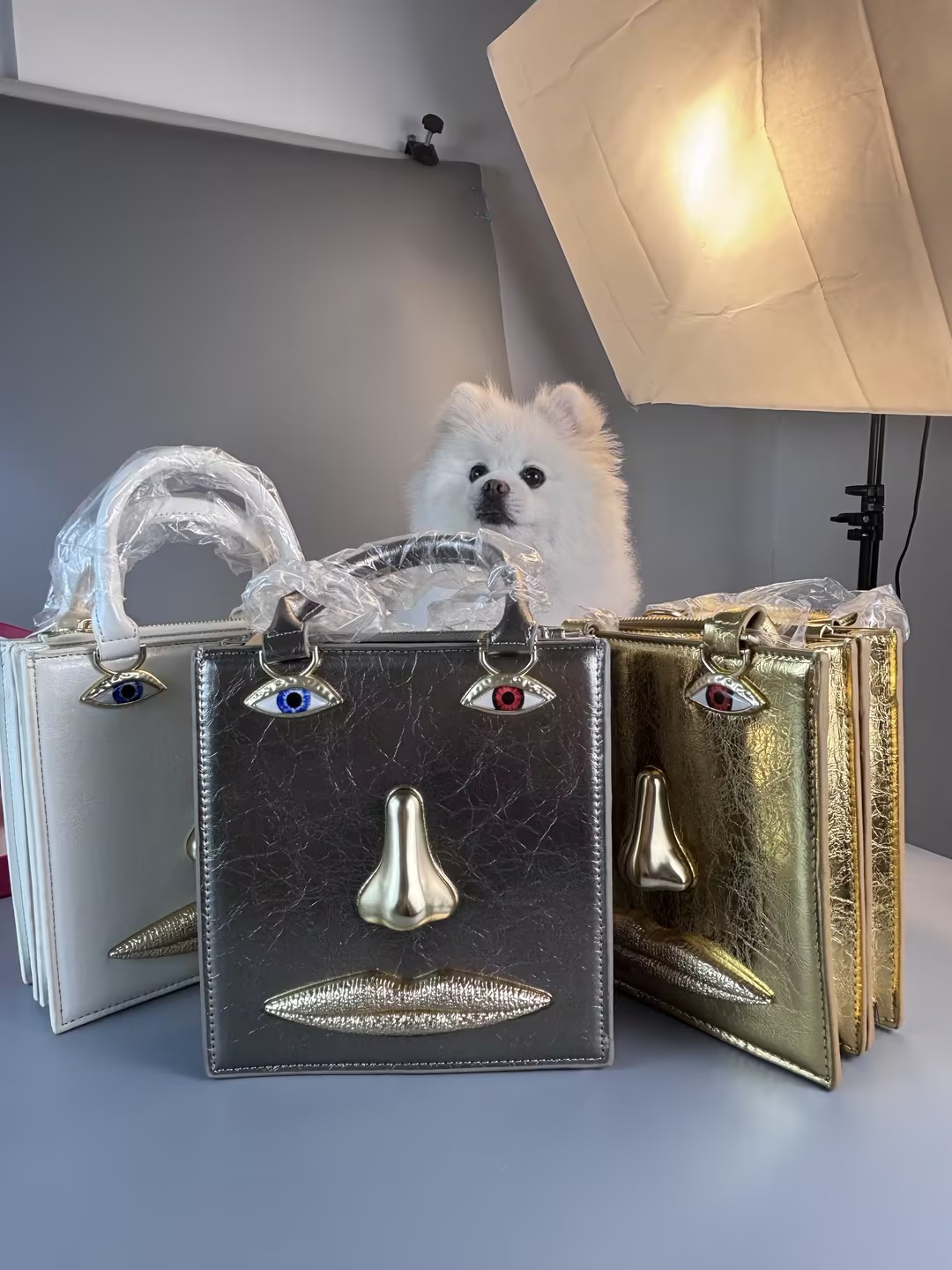 Gezichtstas Dames Hoge kwalite - Luxury Bags Gold recensie en prijs