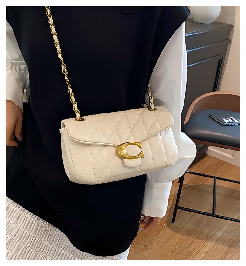 Dames gewatteerde leren schoud - Luxury Bags Gold recensie en prijs