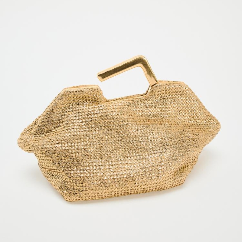 GOUDEN TAS MET METALEN HANDVAT - Luxury Bags Gold recensie en prijs