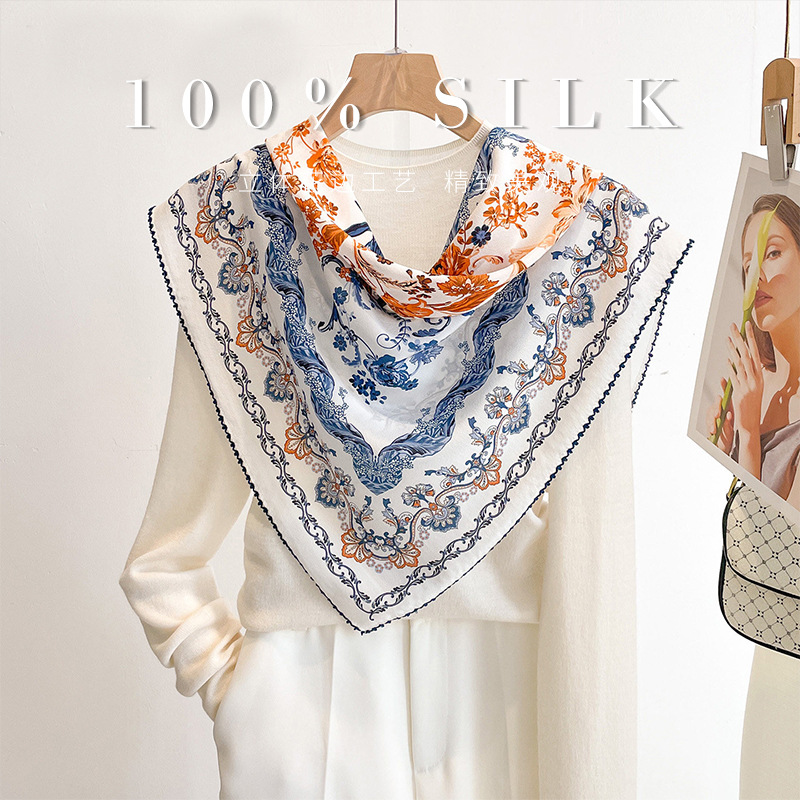 Luxe 100% moerbeizijden vierka - Luxury Bags Online recensie en prijs