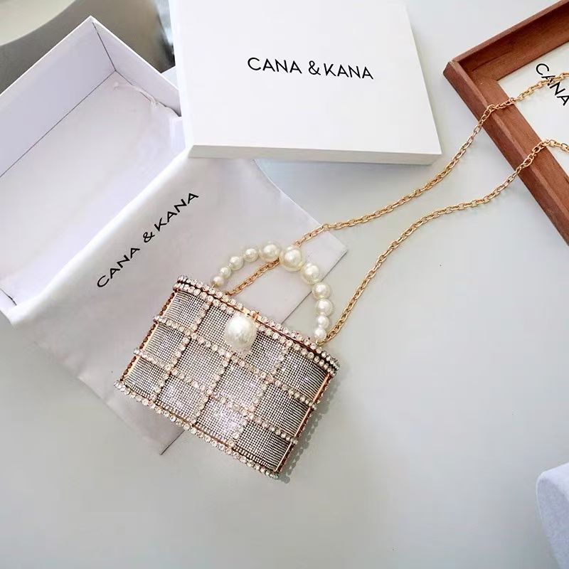 Hoogwaardige glitter dameshand - Luxury Bags Gold recensie en prijs
