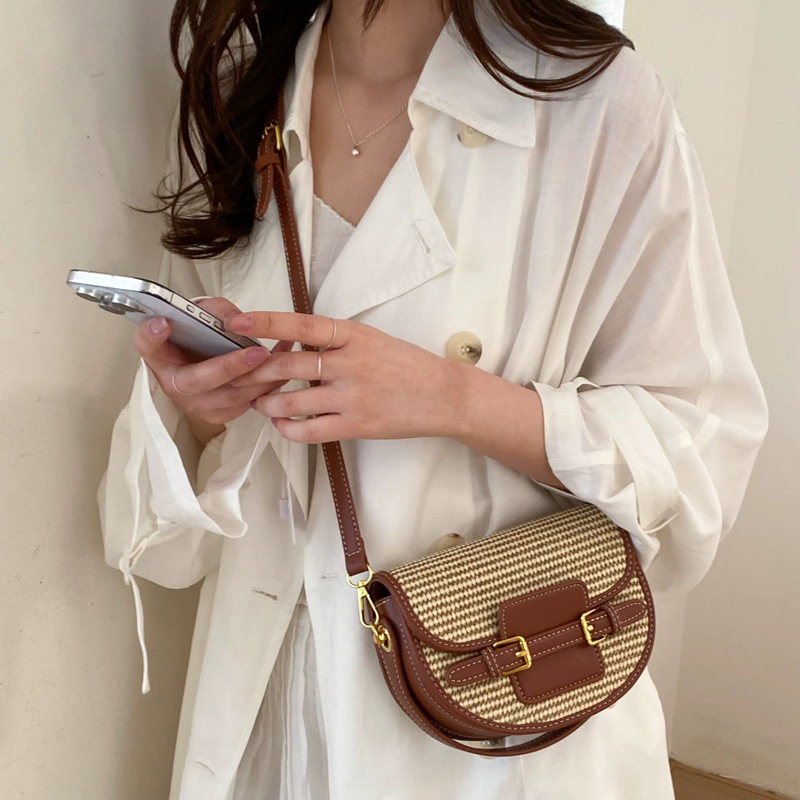 Engelse stijl mini strooien za - Luxury Bags For Women recensie en prijs