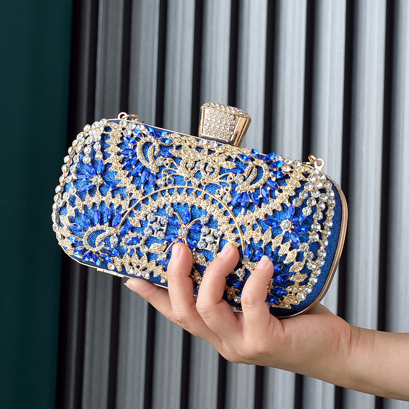 Vrouwen clutch party luxe blau - Luxury Bags Blue recensie en prijs
