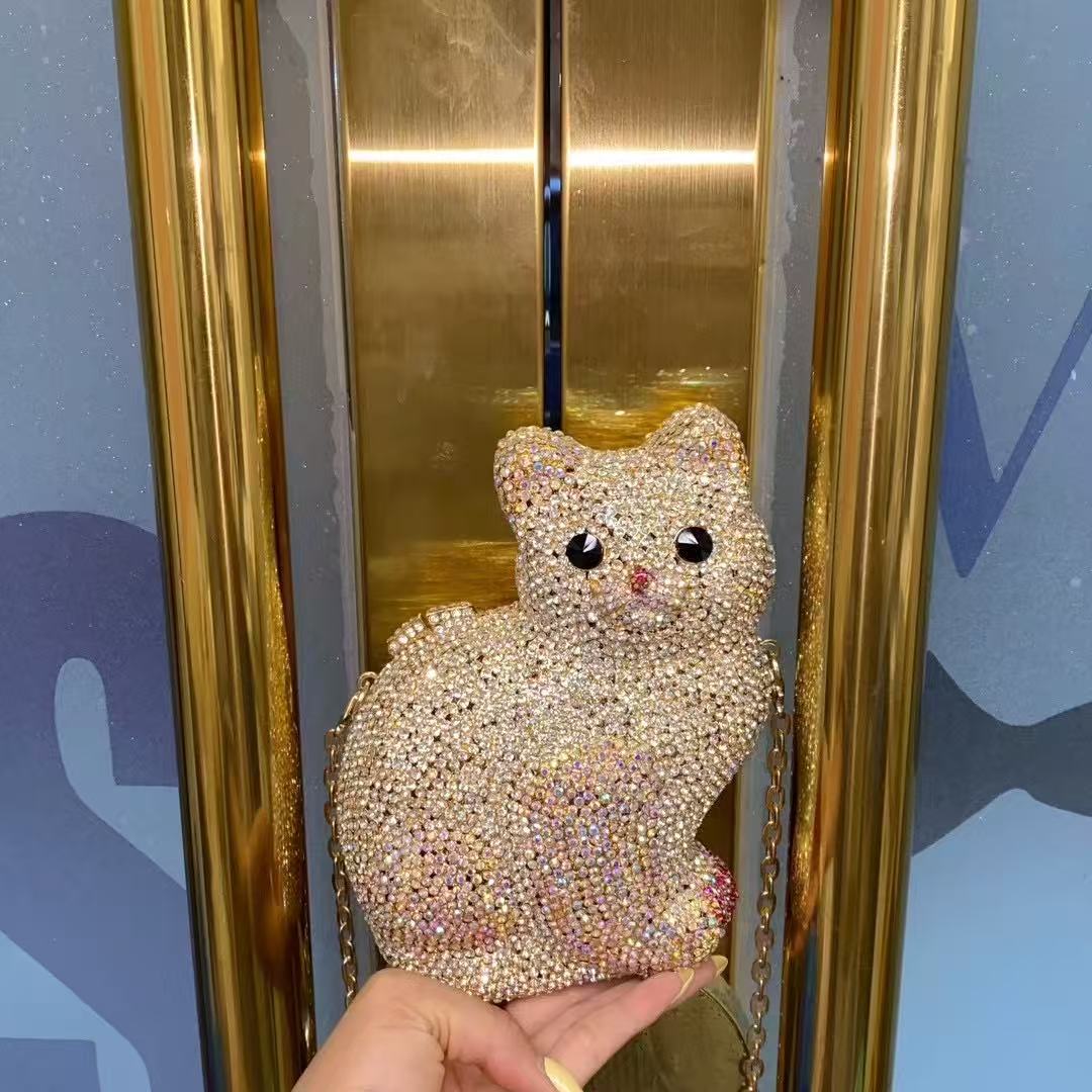 Gouden schattige kattenvormige - Luxury Bags Gold recensie en prijs
