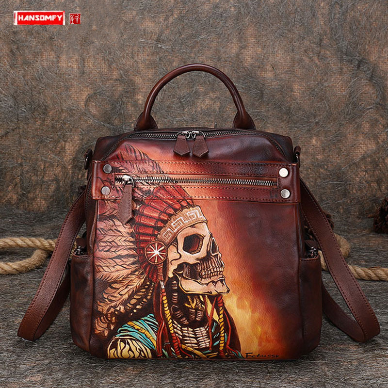 2026 Nieuwe luxe mode lederen  - Luxury Bags Hand Painted recensie en prijs